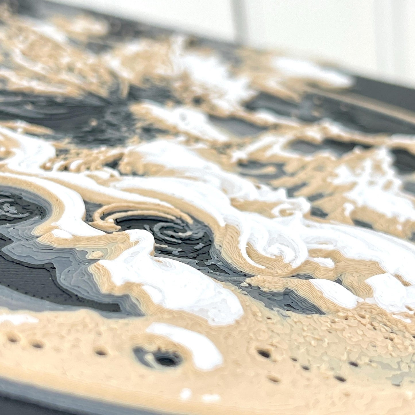 Fairy in Coffee Art, Whimsical Fantasy Wall Decor, Dreamy Espresso Art, Mystical Art Print