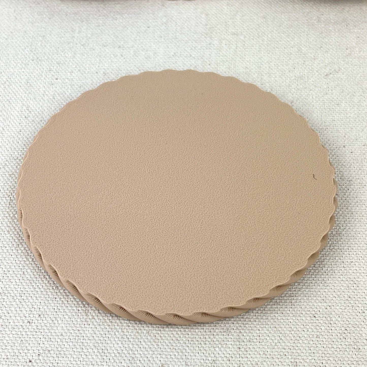 Woven Coaster Set, Modern Coasters with Holder, Set of 6