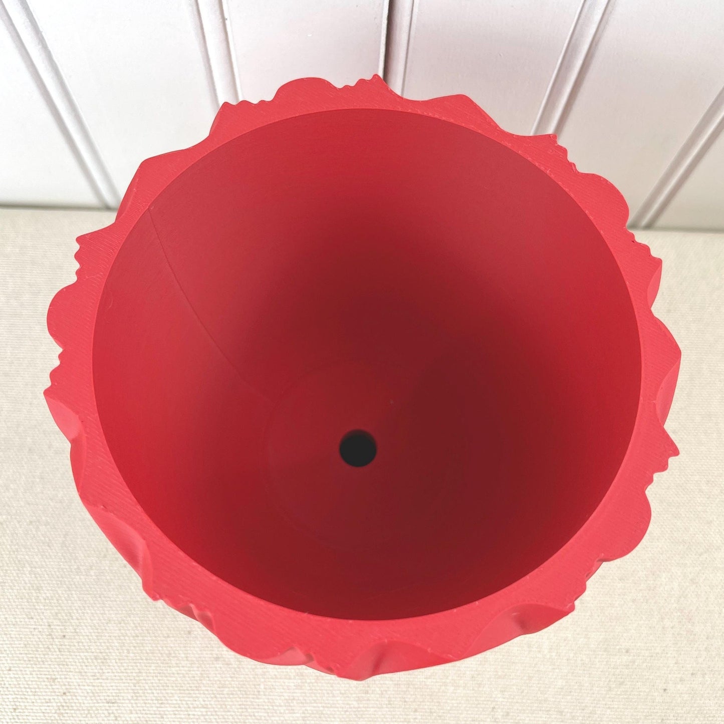Corru Planter Pot, Indoor Flower Pot, Tabletop Planter