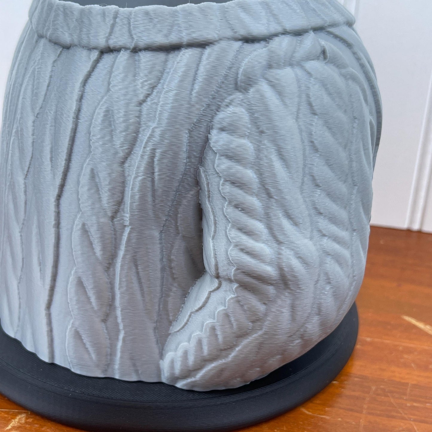 Wool Sweater Indoor Planter Pot, Cable Knit Flower Pot, Planter, Quirky Unique Planter