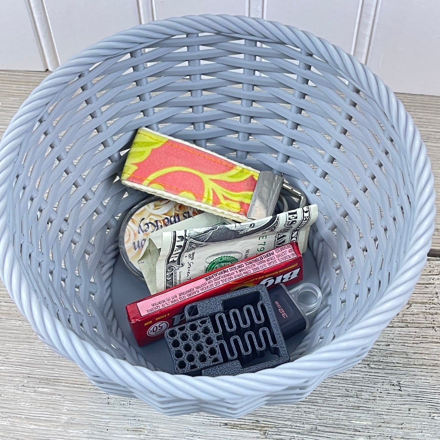 Woven Bowl, Woven Basket, Catch-All Bowl, Decor Dish