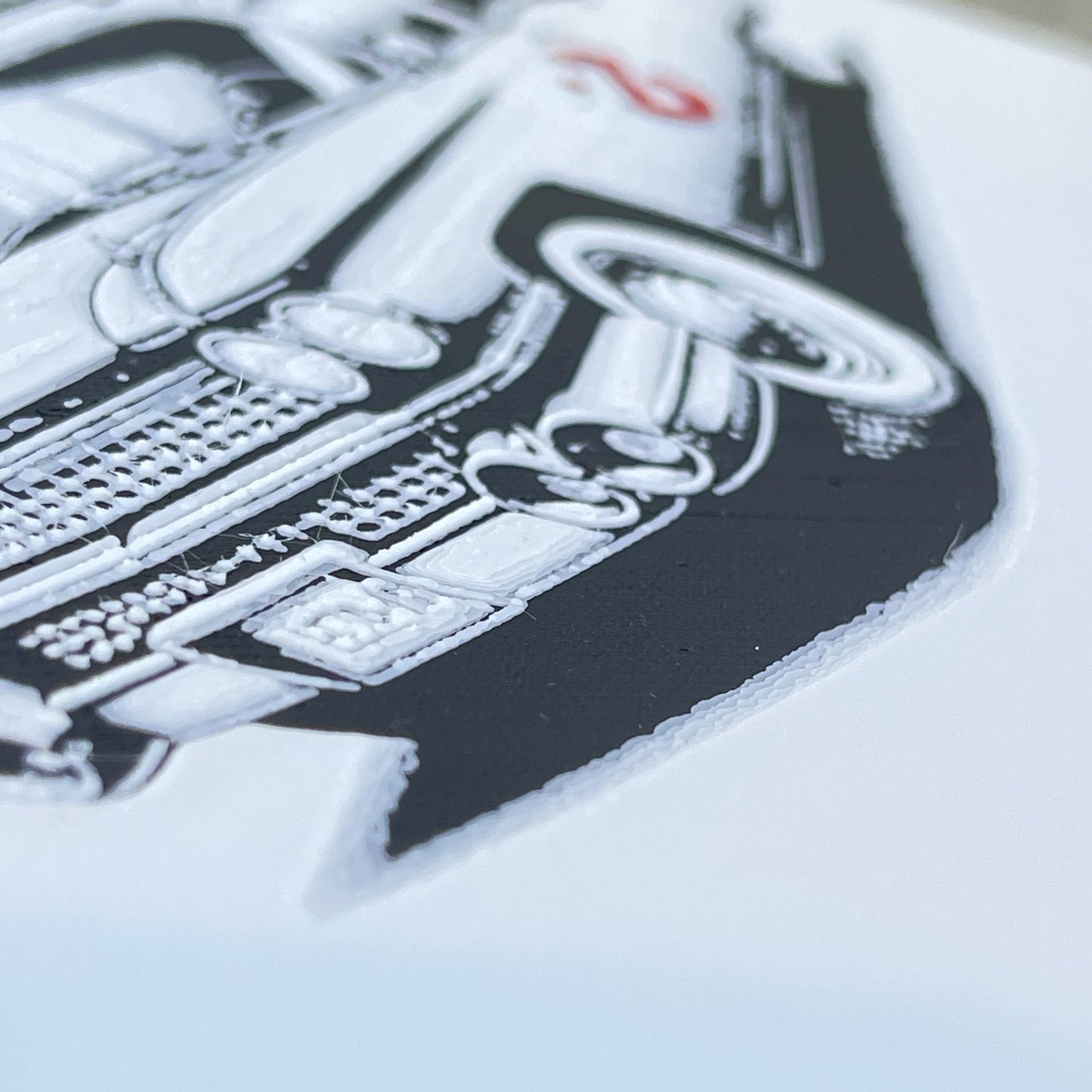 Ecto-1 Wall Art, Ghostbusters Ectomobile Art, 3D Printed Wall Art, Hueforge Art Print, Textured Art