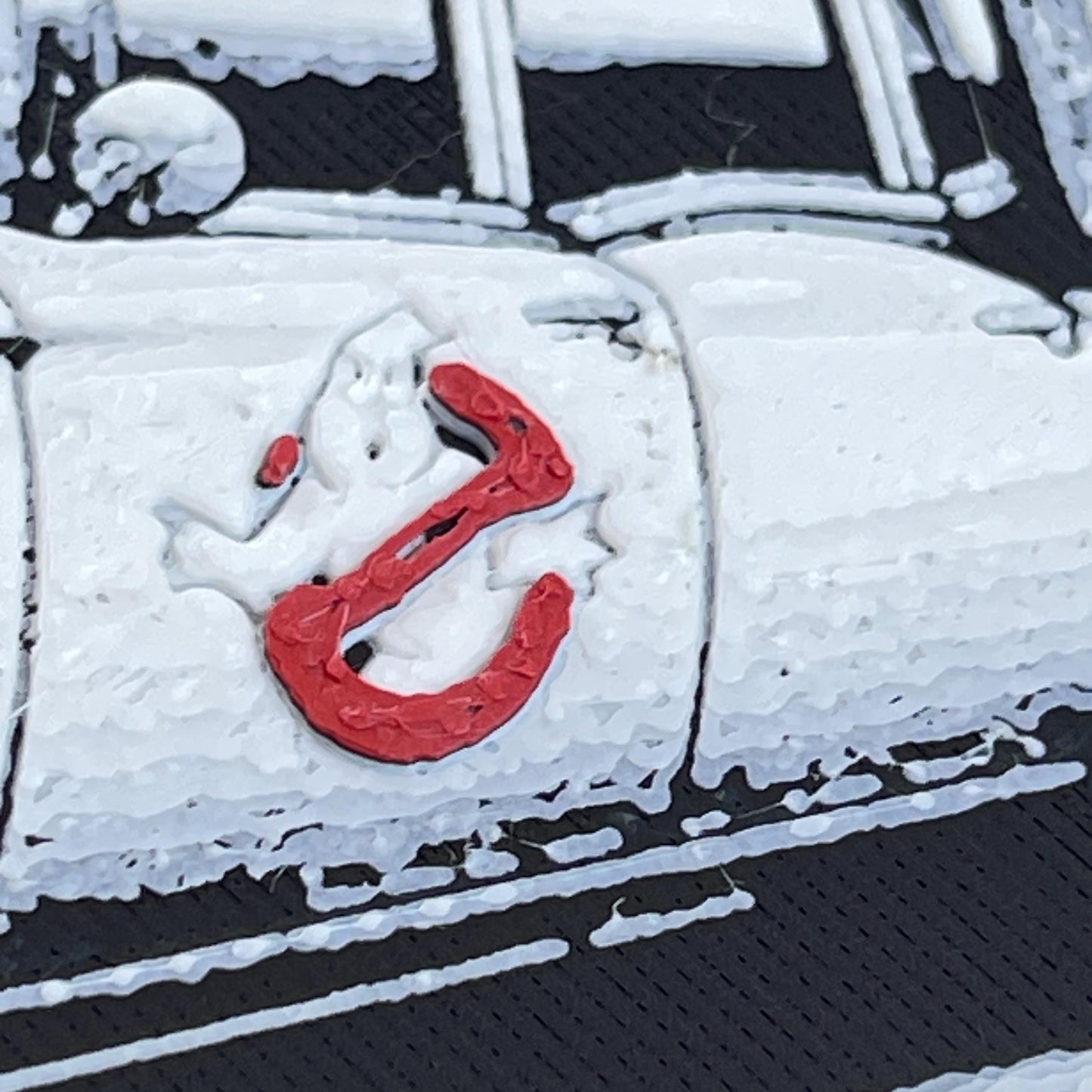 Ecto-1 Wall Art, Ghostbusters Ectomobile Art, 3D Printed Wall Art, Hueforge Art Print, Textured Art