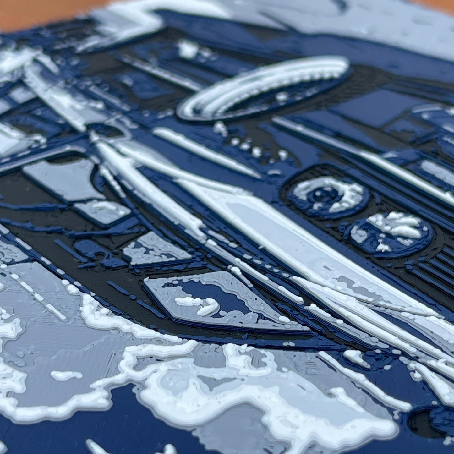 BMW E30 Wall Art, Wall Art, Hueforge Art Print, Textured Art