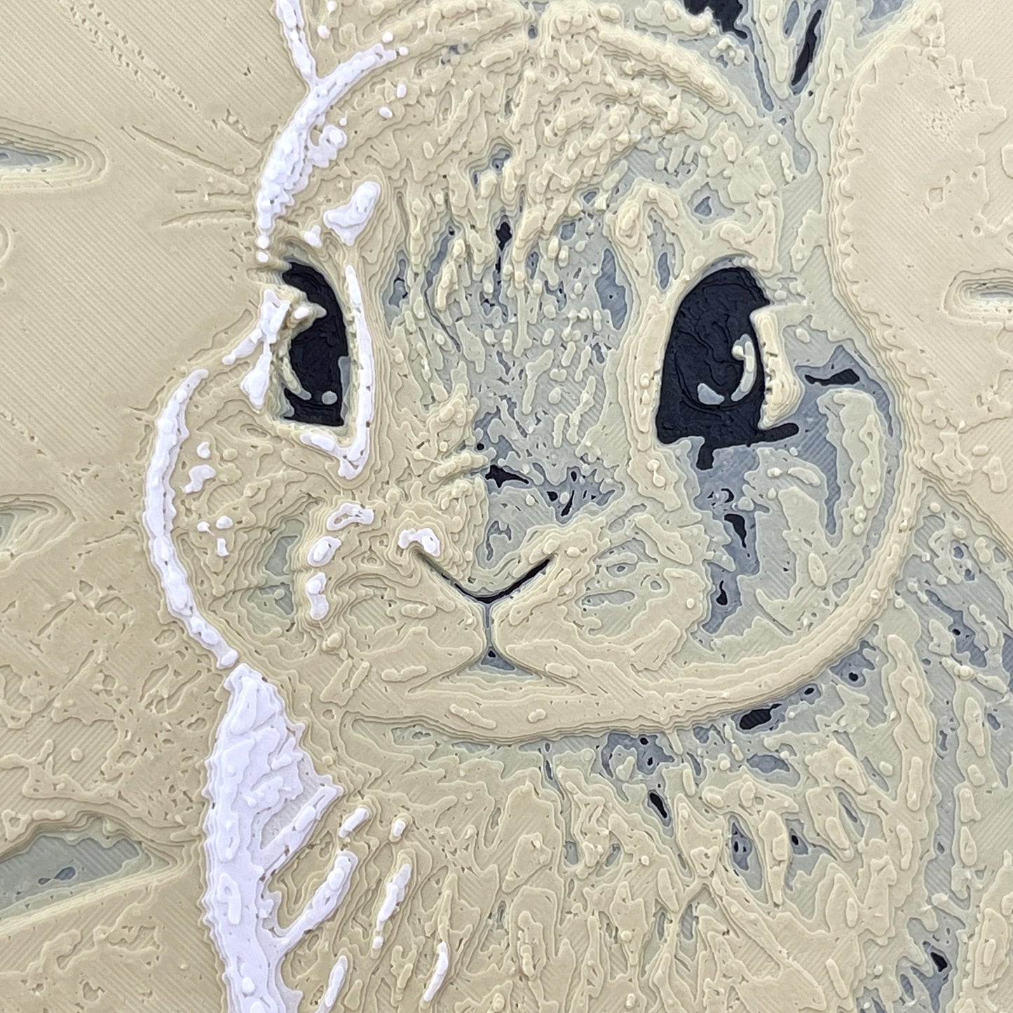 Bunny Wall Art, Bunny on the Beach Wall Art, Rabbit Wall Art