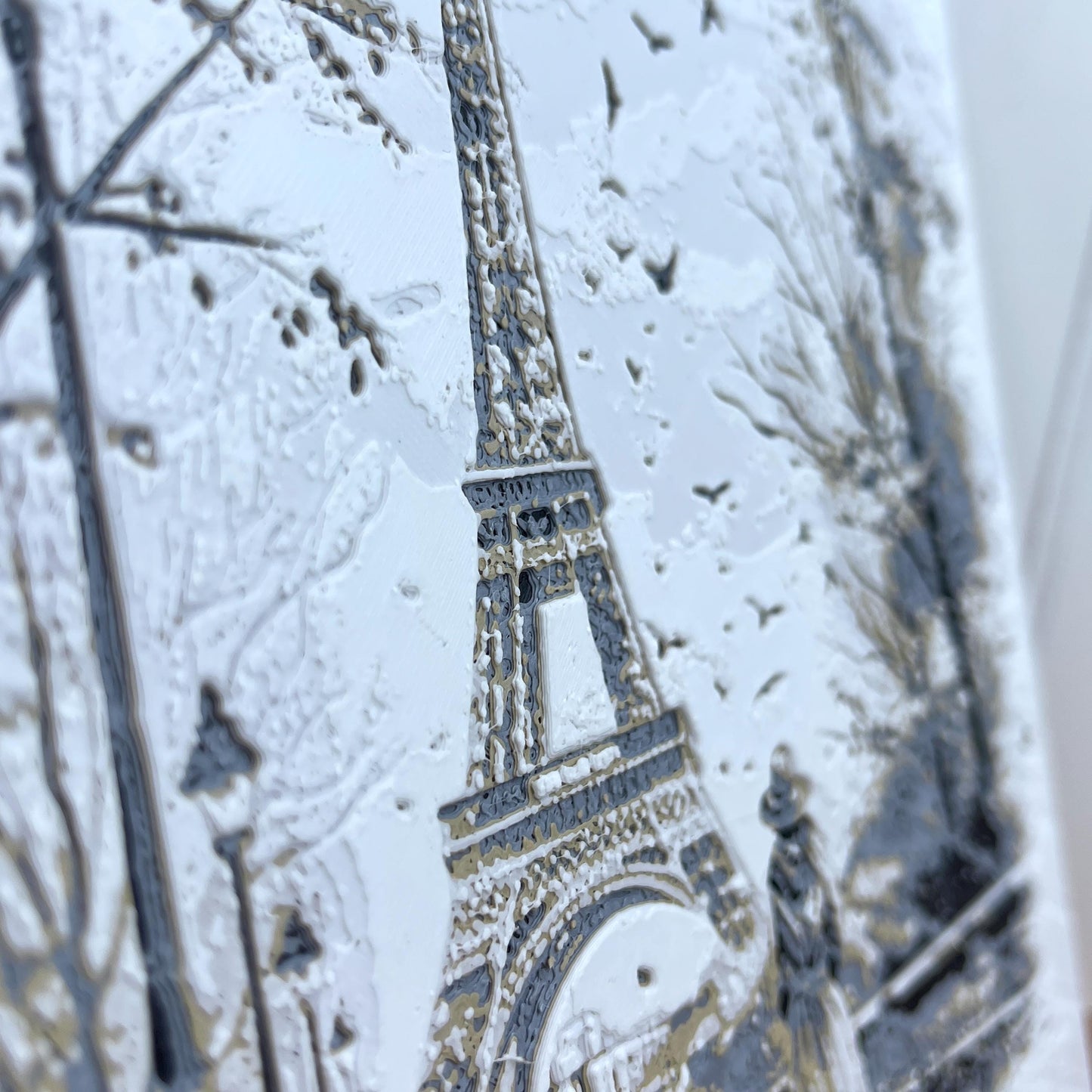 Eiffel Tower In Paris Wall Art, Wall Art, Woman in Paris, Parisian Charm