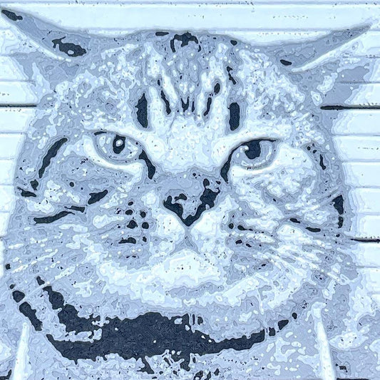 "I Hate People" Wall Art, Funny Cat Mugshot, Sassy Cat, Cat Lover Gift, Cat Attitude