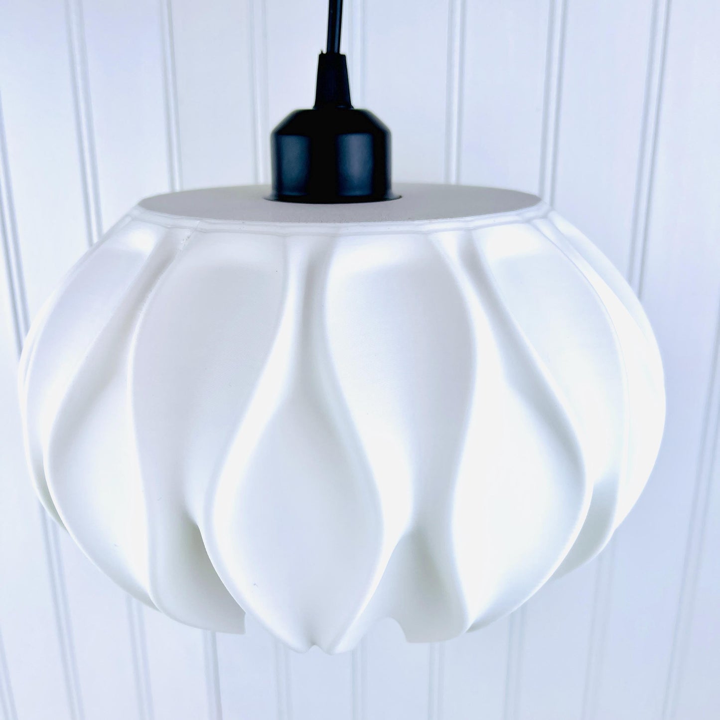 Abyssal Pendant Lamp, Sculptural Light, Petal Shape Pendant Light
