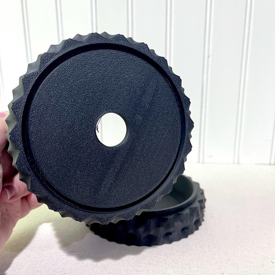 Modern Geometric Planter Pot, Rugged Planter Pot, Small Indoor Flower Pot, Modern Planter with Saucer