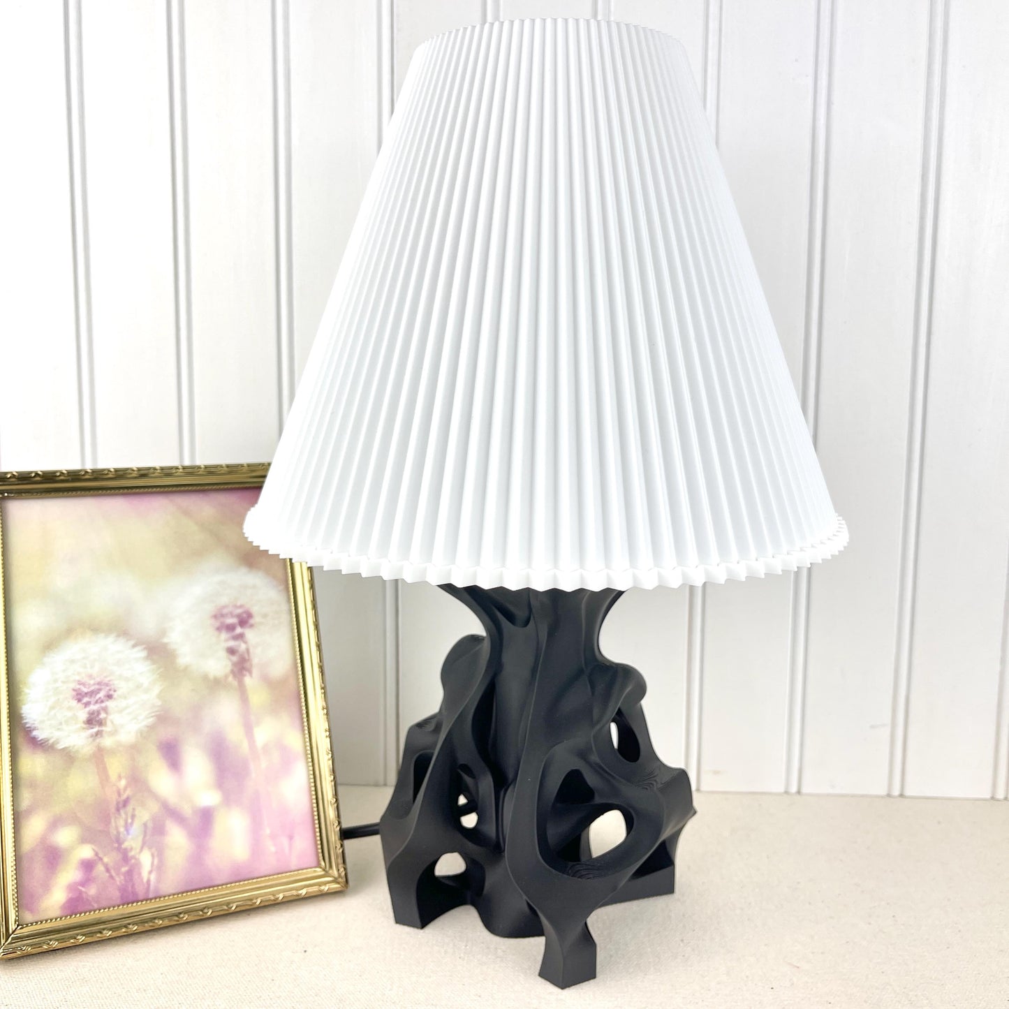 Flutter Table Lamp, Desk Lamp and Shade, Bedside Lamp
