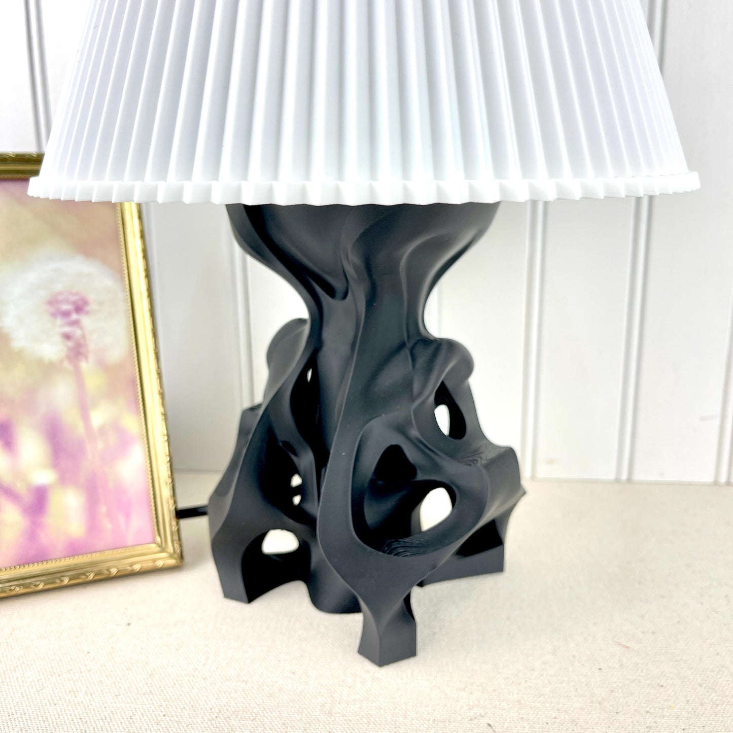 Flutter Table Lamp, Desk Lamp and Shade, Bedside Lamp