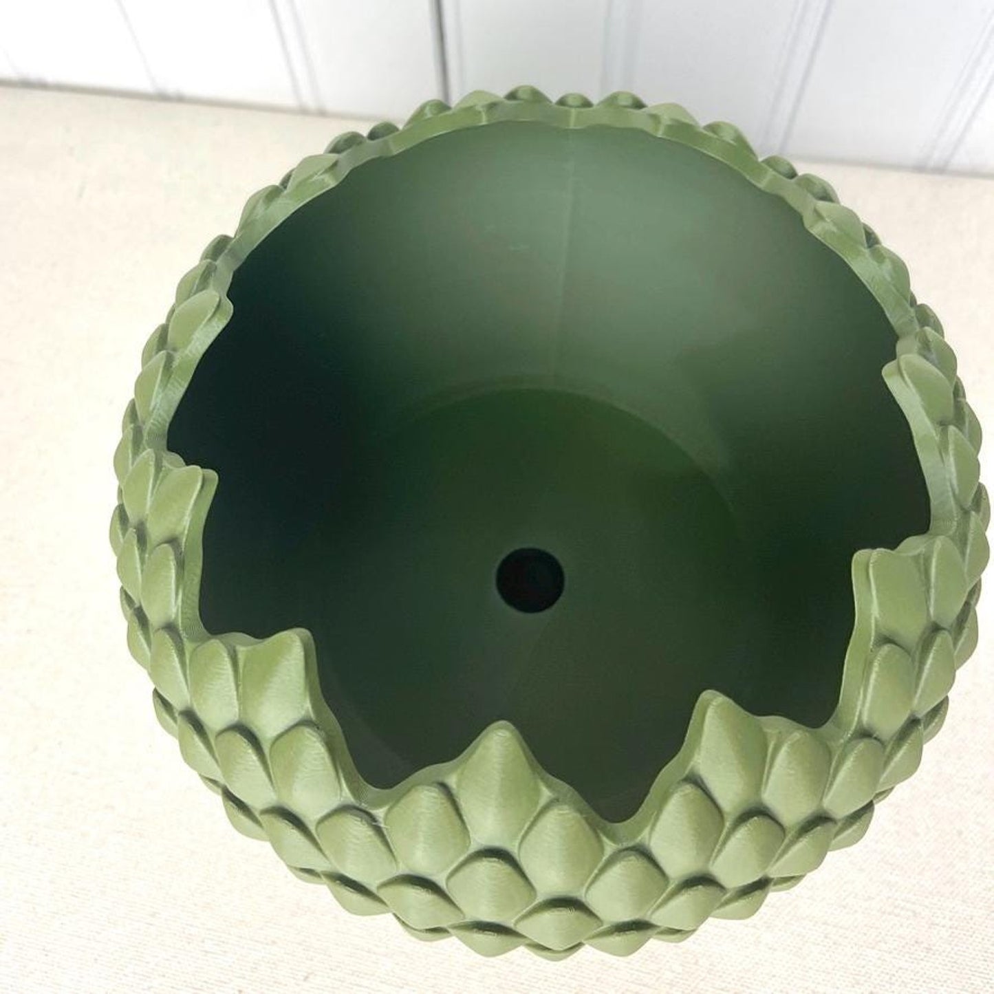 The Dragonscale Planter Pot 02, Indoor Flower Pot, Tabletop Planter