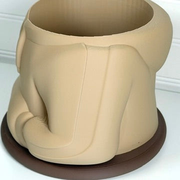 Hoodie Planter Pot, Sweatshirt Flower Pot, Indoor Planter, Tabletop Planter