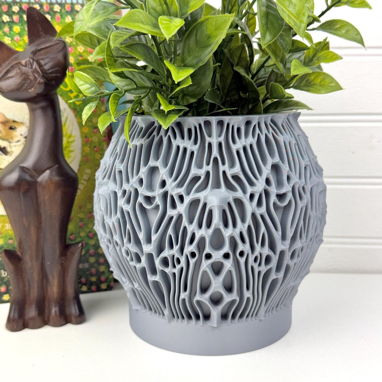 Planter Pot 006, Indoor Plant Pot, Tabletop Planter, Organic Design