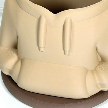 Hoodie Planter Pot, Sweatshirt Flower Pot, Indoor Planter, Tabletop Planter