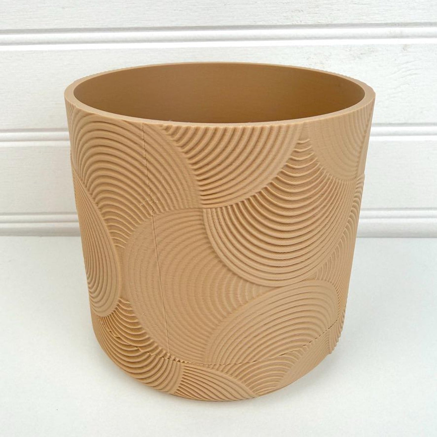 Boho Desktop Planter, Indoor Plant Pot, Tabletop Planter, Arch Design, Art Deco Style