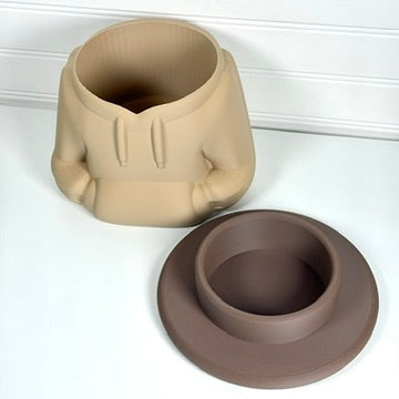 Hoodie Planter Pot, Sweatshirt Flower Pot, Indoor Planter, Tabletop Planter