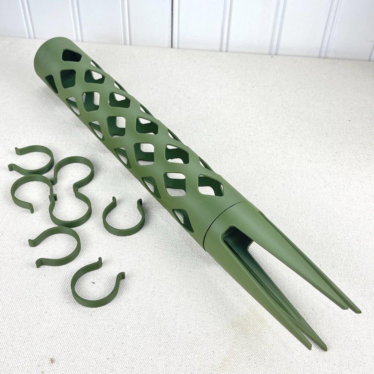 Modular Moss Pole Set: Stackable Plant Support, 1.75" Diameter, Additional Accessories