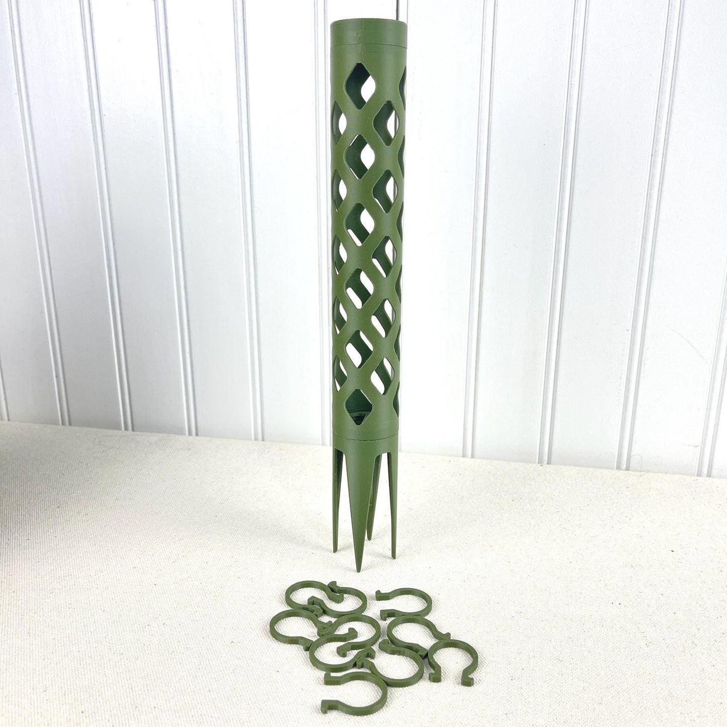 Modular Moss Pole Set: Stackable Plant Support, 1.25" Diameter, Additional Accessories