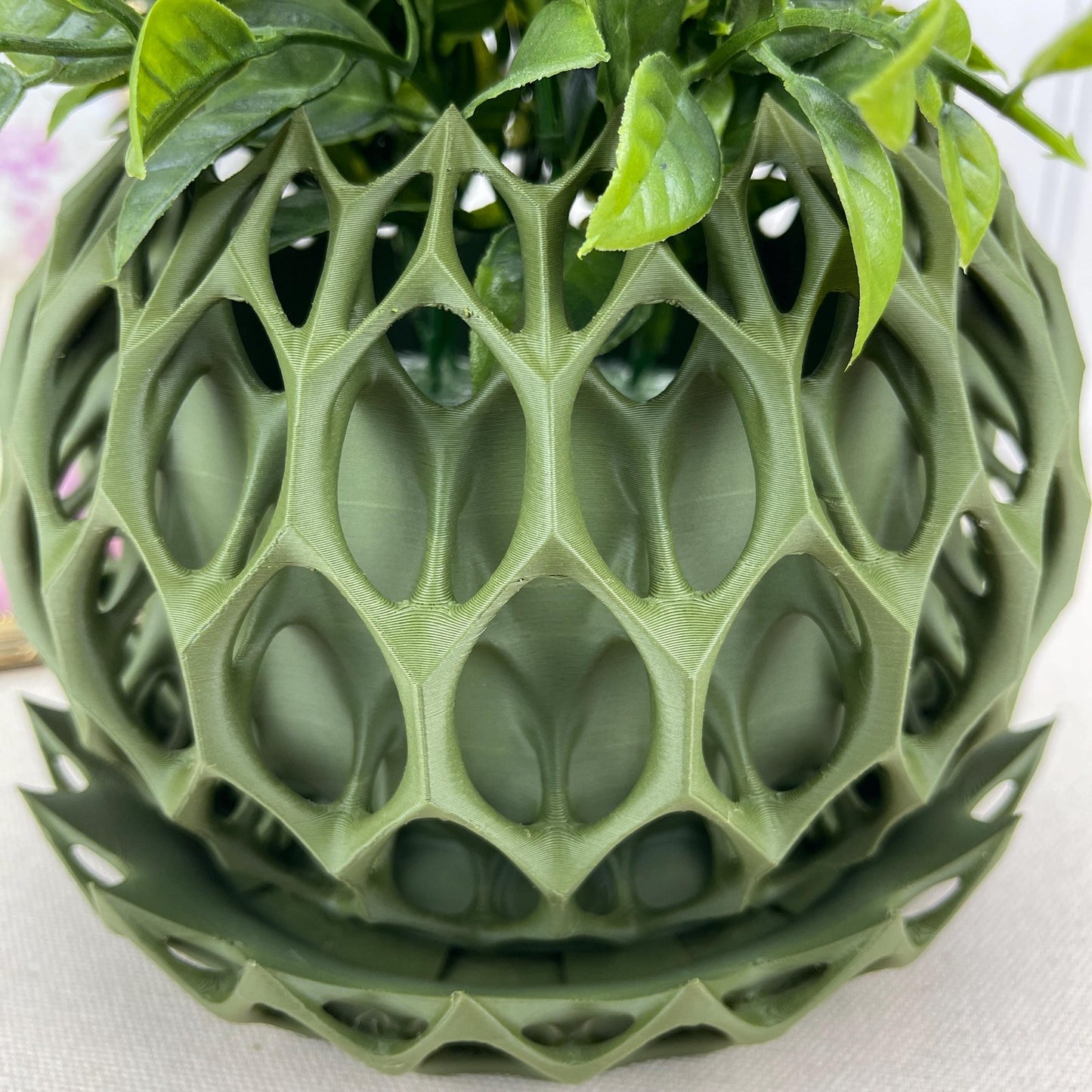 Invader Planter Pot, Small Indoor Flower Pot, Tabletop Planter