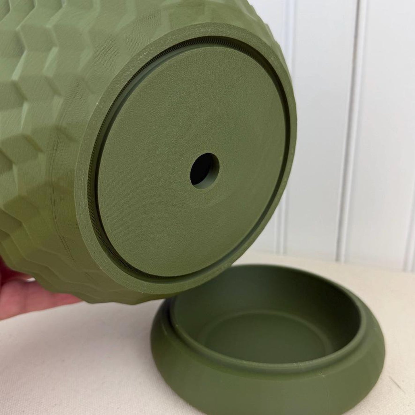 The Cobble Planter, Indoor Flower Pot, Tabletop Planter, Geometric Pattern