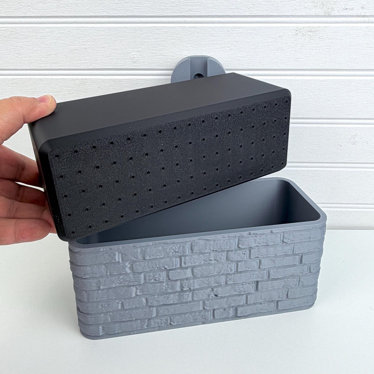 Bricks Wall Planter, Indoor Hanging Plant Pot, Urban Loft Vibes