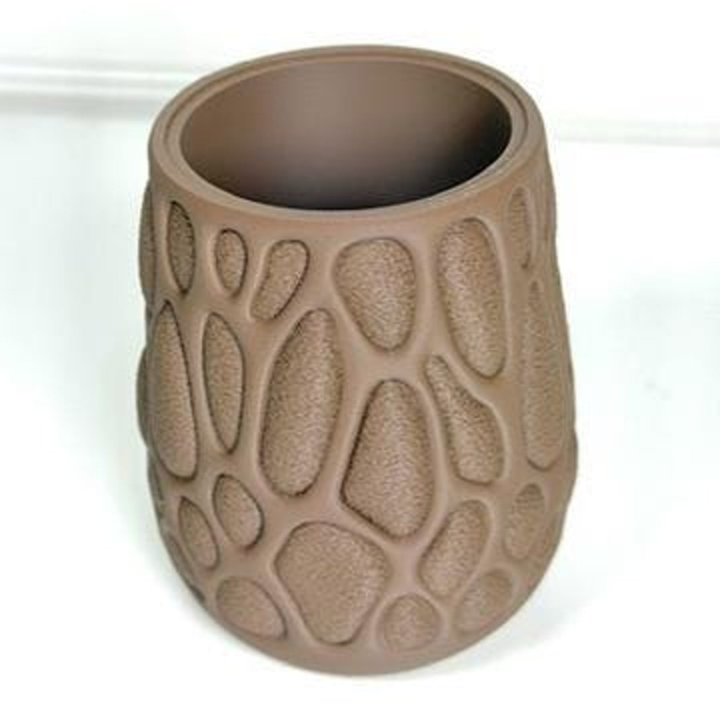 Vesica Cachepot Planter, Indoor Tabletop Plant Pot, Organic Design