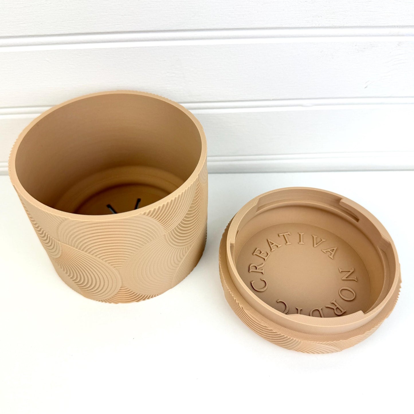Boho Desktop Planter, Indoor Plant Pot, Tabletop Planter, Arch Design, Art Deco Style