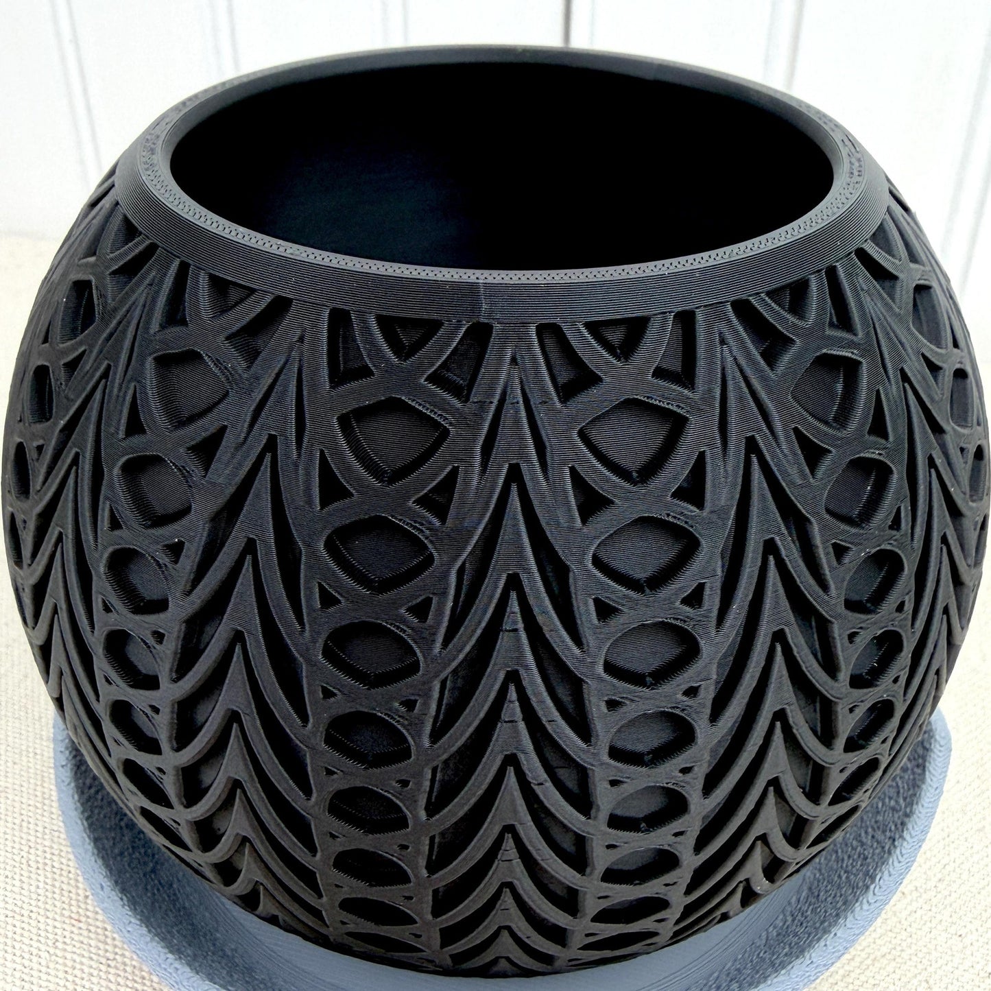 The Fusion Planter, Indoor Flower Pot, Tabletop Planter, Lattice Pattern