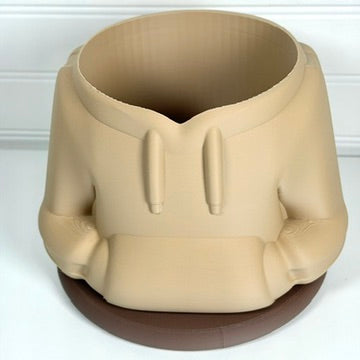 Hoodie Planter Pot, Sweatshirt Flower Pot, Indoor Planter, Tabletop Planter