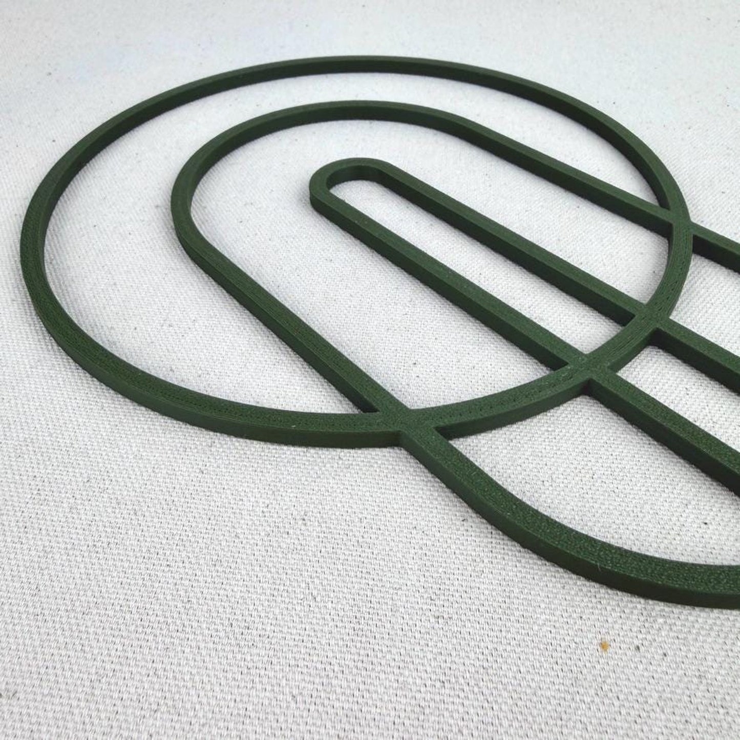 Circle Shaped Plant Trellis, Modern Plant Support, Indoor Garden Decor, 11.875" tall