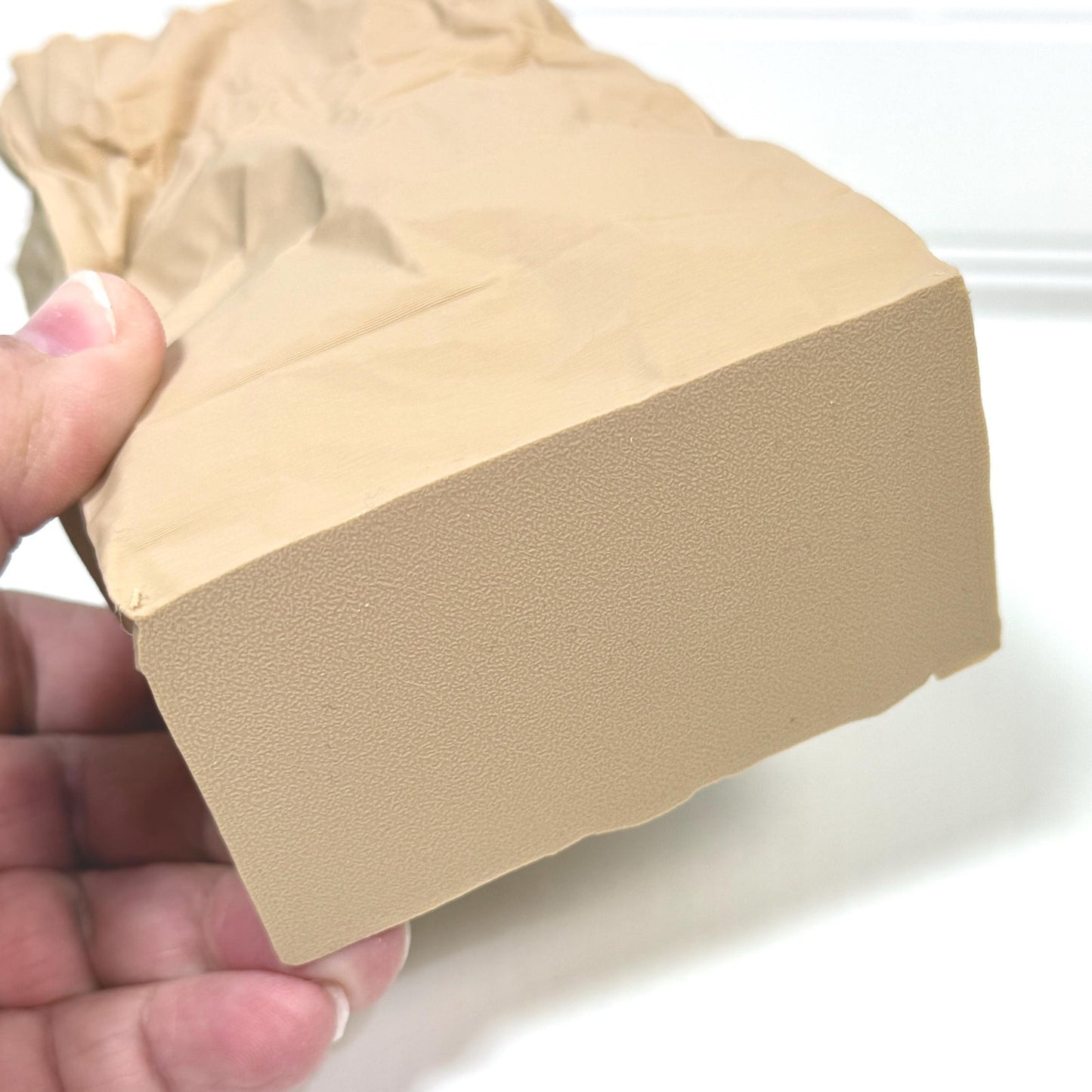 Kraftique - Paper Reborn , Crumpled Paper Bag Design, Small Tabletop Vase, Desktop Storage, Playful Design