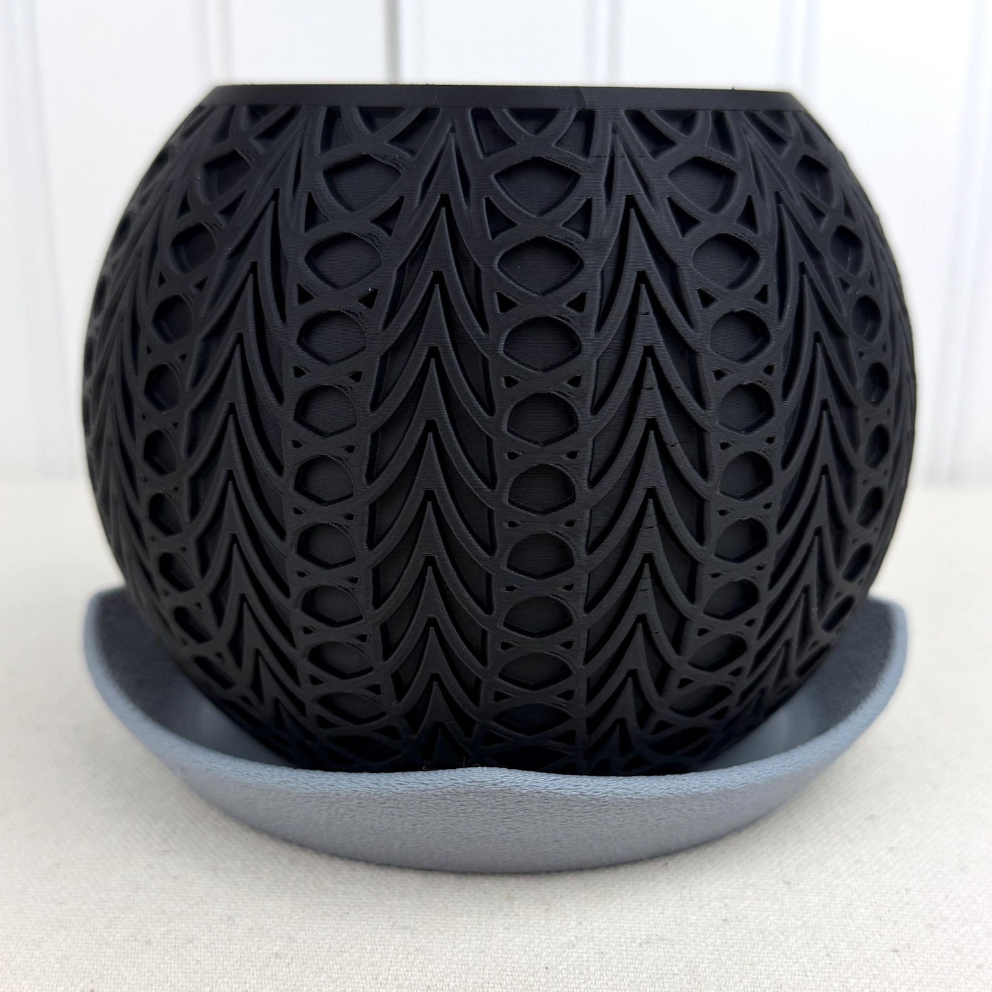 The Fusion Planter, Indoor Flower Pot, Tabletop Planter, Lattice Pattern