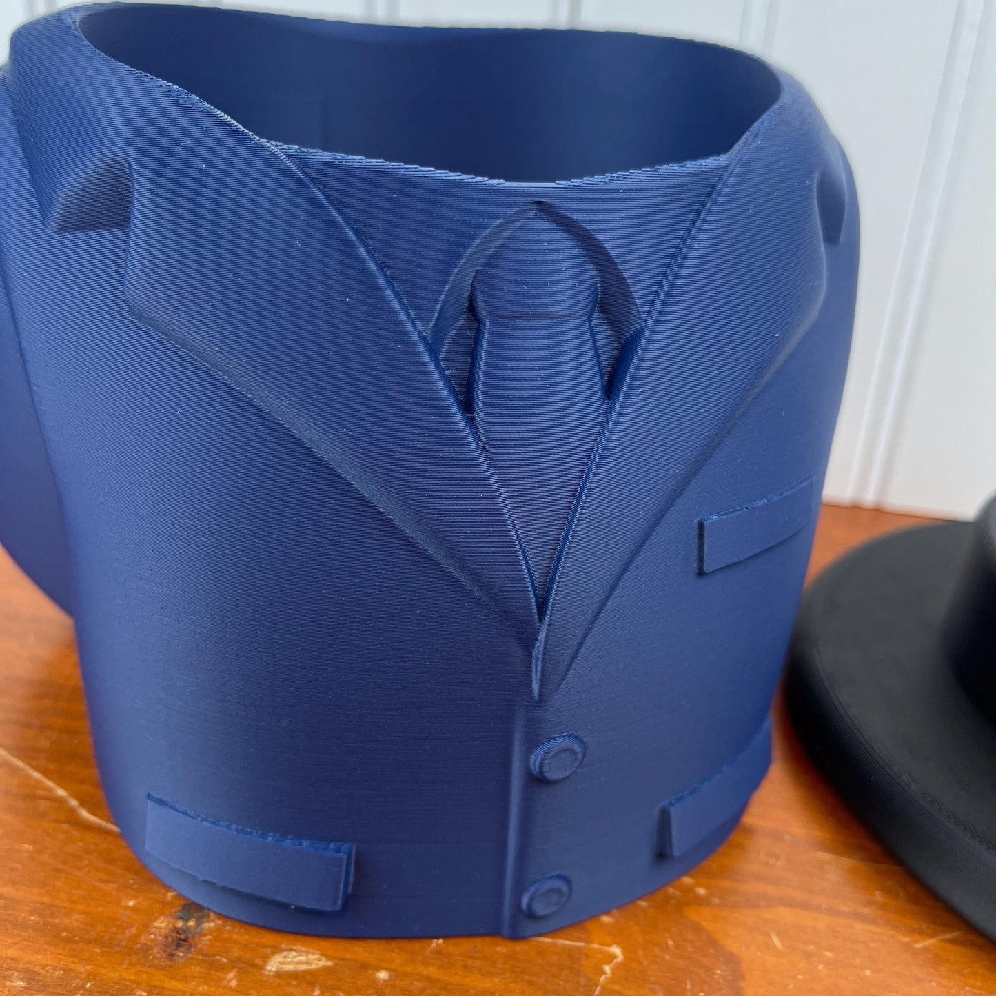 Suit Coat Indoor Planter Pot, Men’s Suit Flower Pot, Tabletop Planter