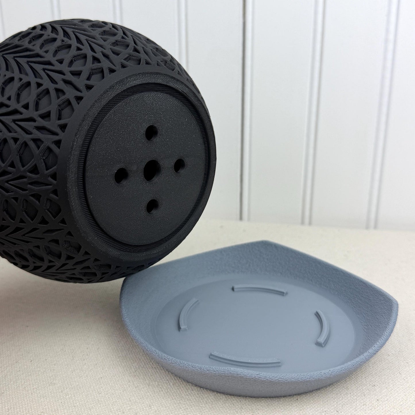 The Fusion Planter, Indoor Flower Pot, Tabletop Planter, Lattice Pattern