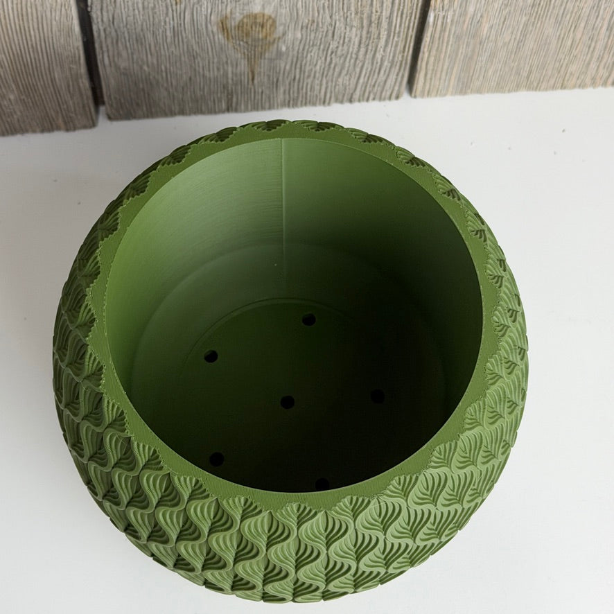 Bloom Planter, Tabletop Indoor Plant Pot, Organic Textured Design