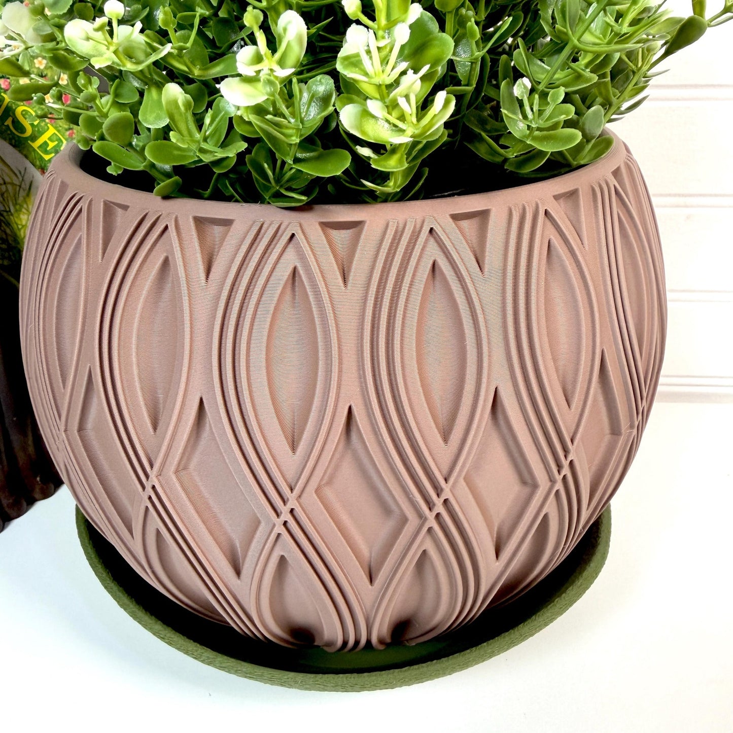 Velar Planter, Indoor Flower Pot, Tabletop Planter, Homewares, Housewarming Gift