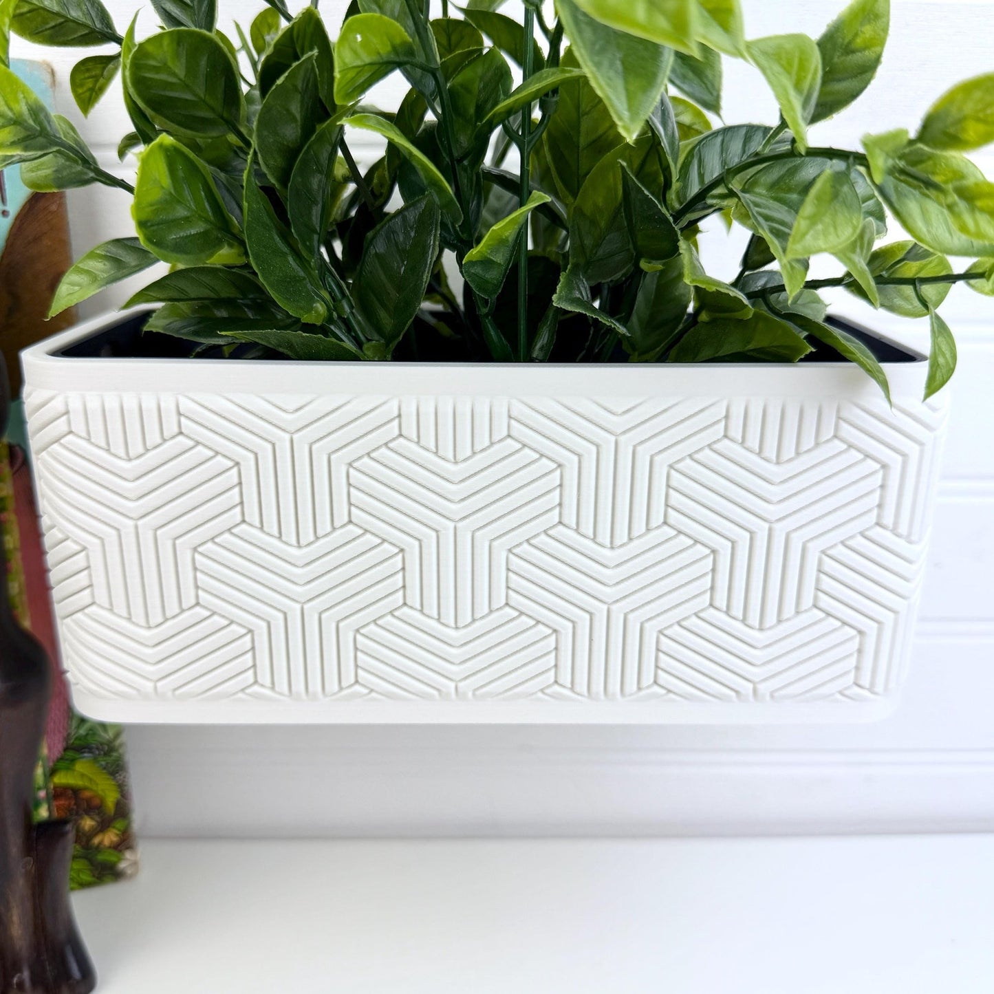 Geometrix Wall Planter, Indoor Hanging Plant Pot, Modern Geometric