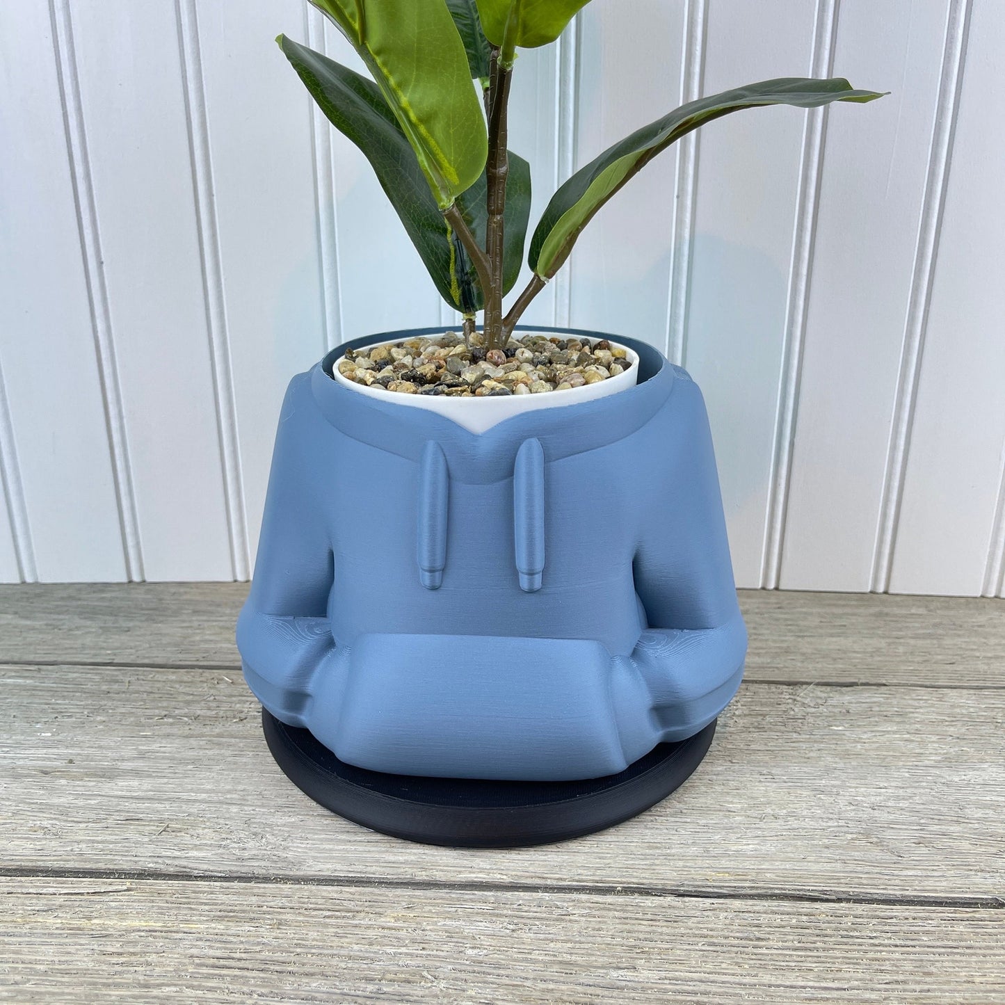 Hoodie Planter Pot, Sweatshirt Flower Pot, Indoor Planter, Tabletop Planter