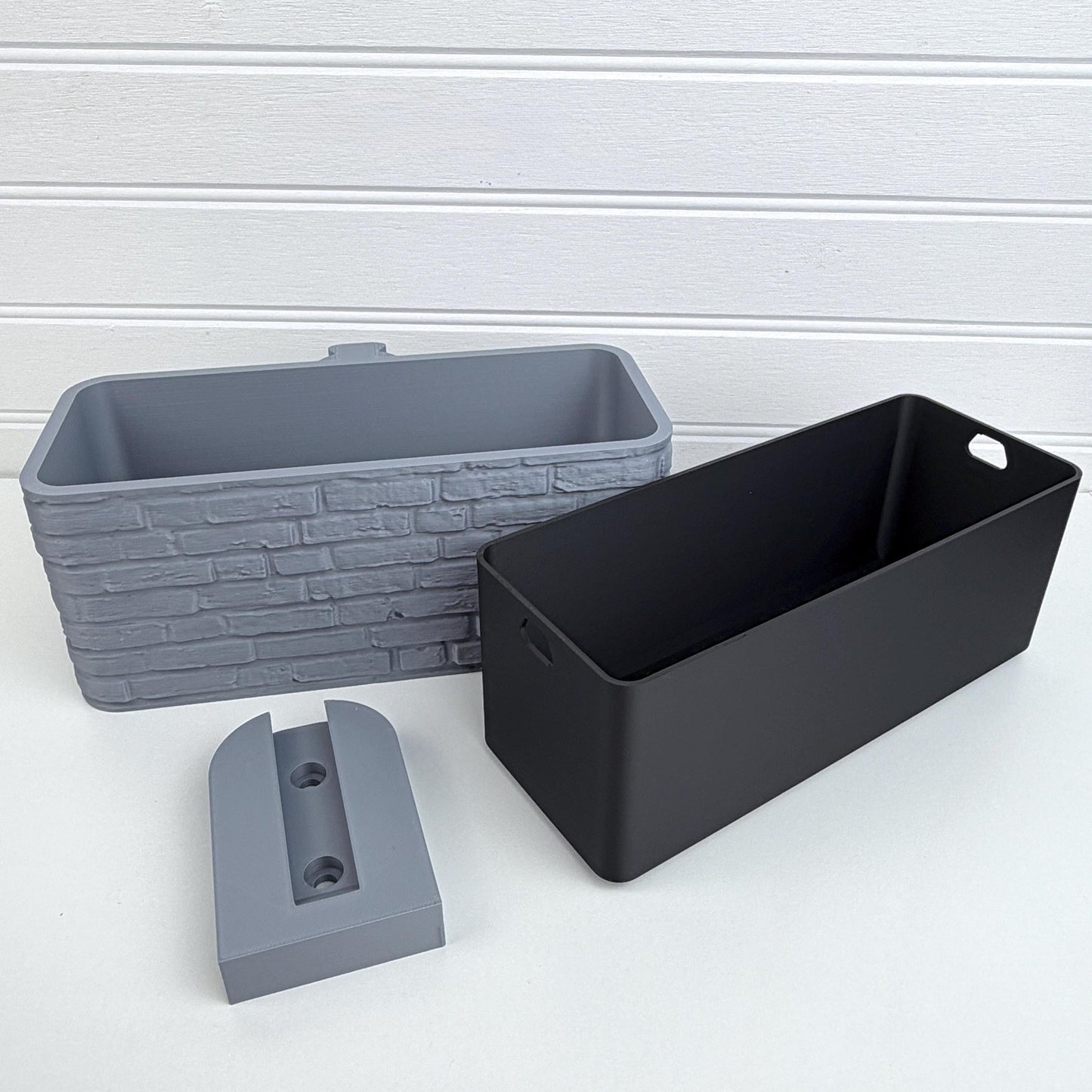 Bricks Wall Planter, Indoor Hanging Plant Pot, Urban Loft Vibes