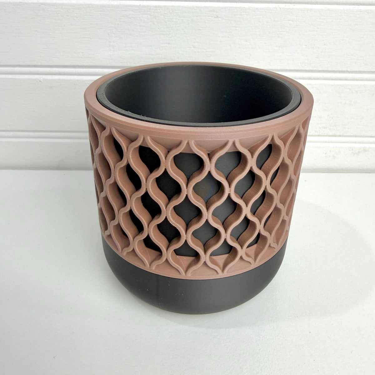 Synora Cachepot, Cachepot Planter, Indoor Tabletop Plant Pot, Interchangeable Sleeves