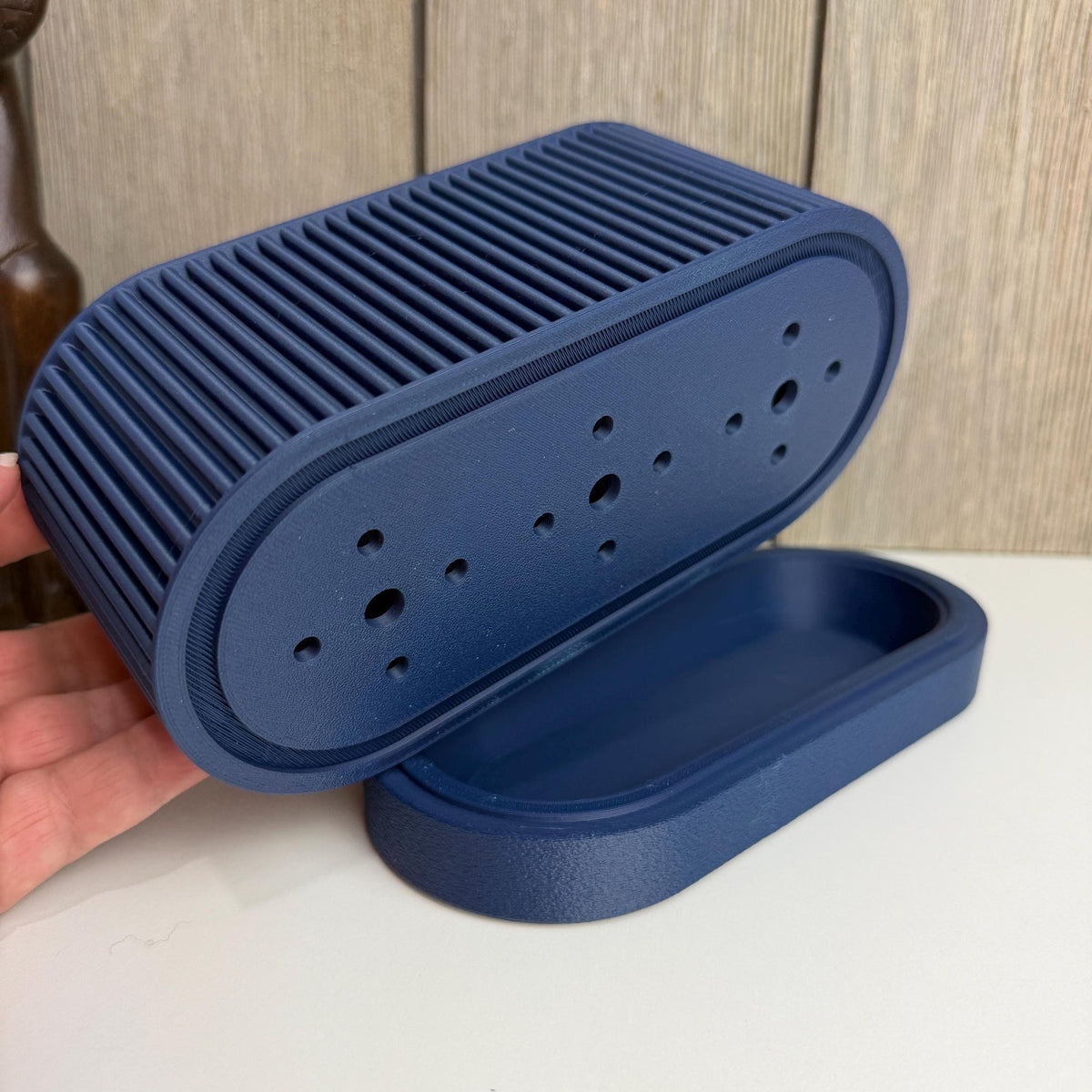 Nisa Planter Large, Indoor Flower Pot, Tabletop Planter, Ribbed Design, Minimalist Style