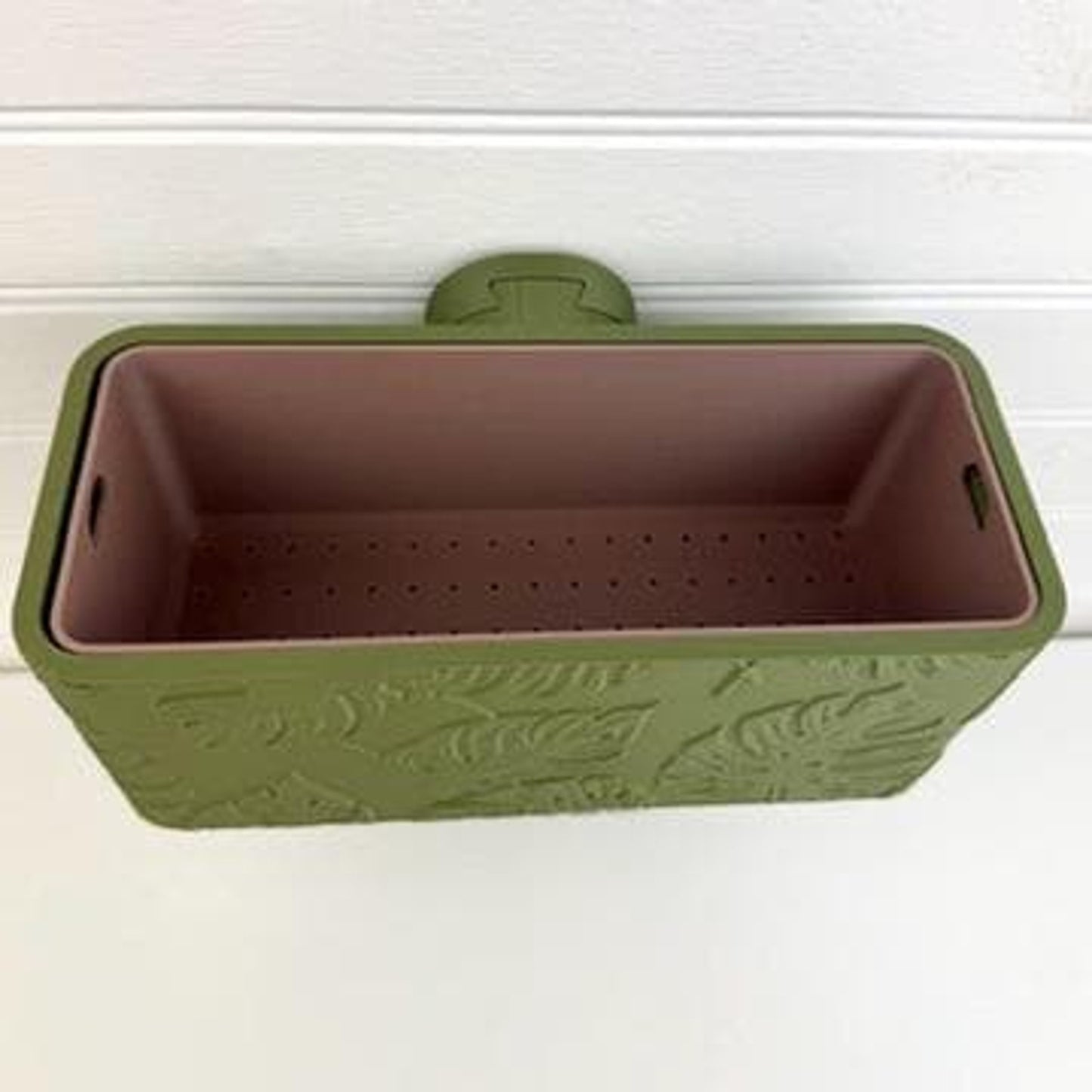 Monstera Wall Planter, Indoor Hanging Plant Pot, Monstera Leaf Design