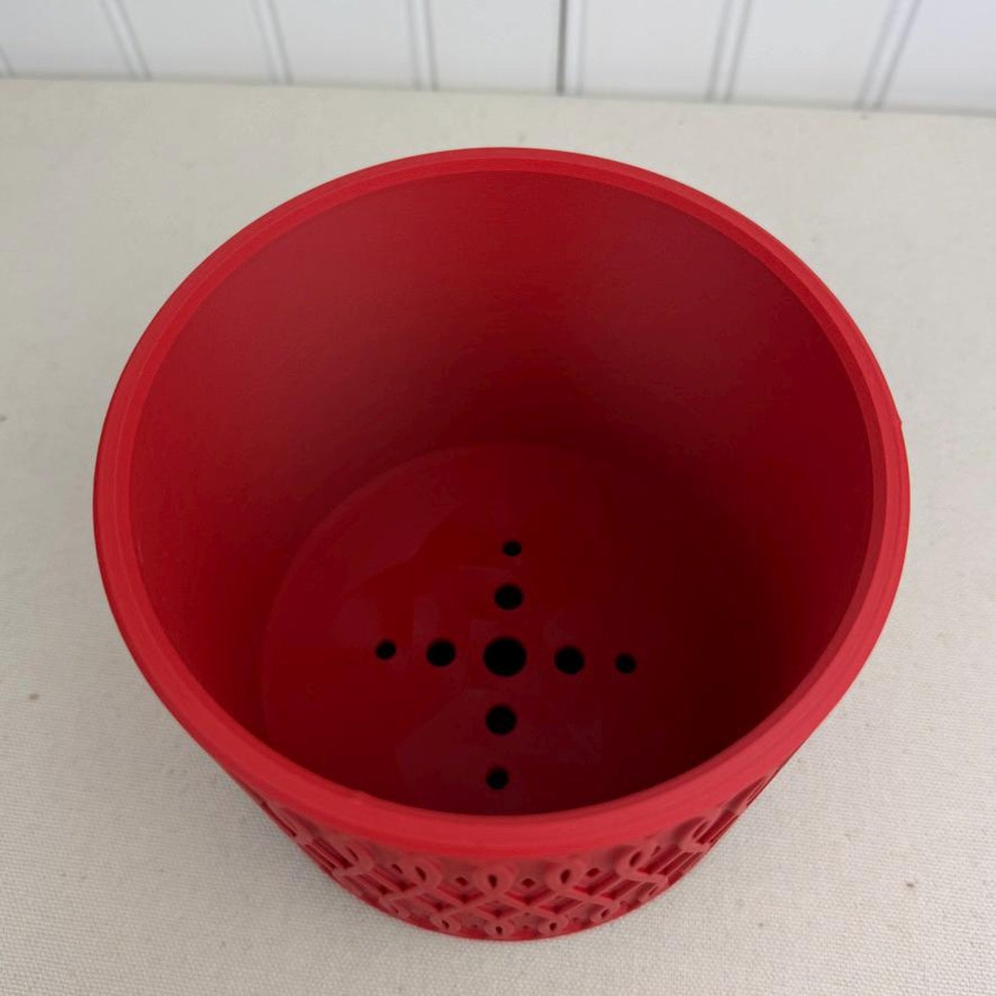 The Echelon Planter, Indoor Flower Pot, Tabletop Planter, Modern Geometric Pattern