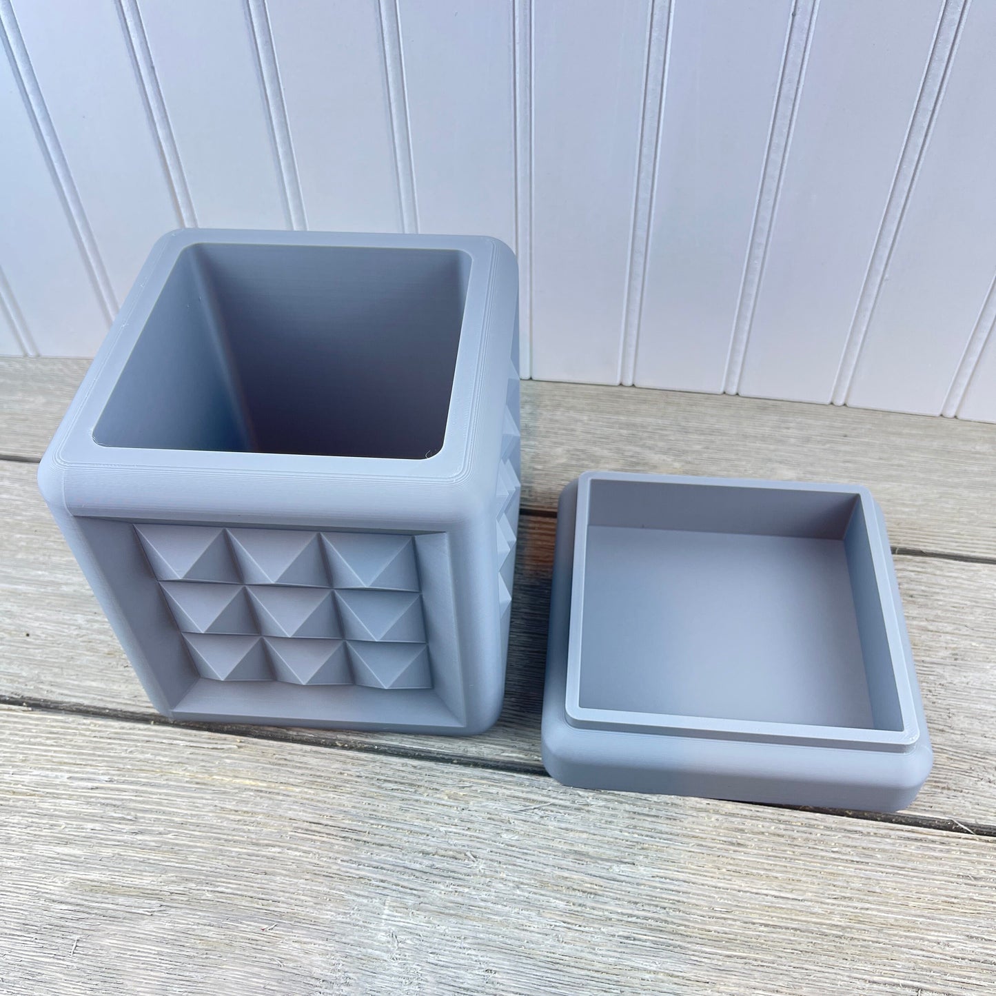 The Nova Square Planter Pot, Flower Pot, Planter with Tray
