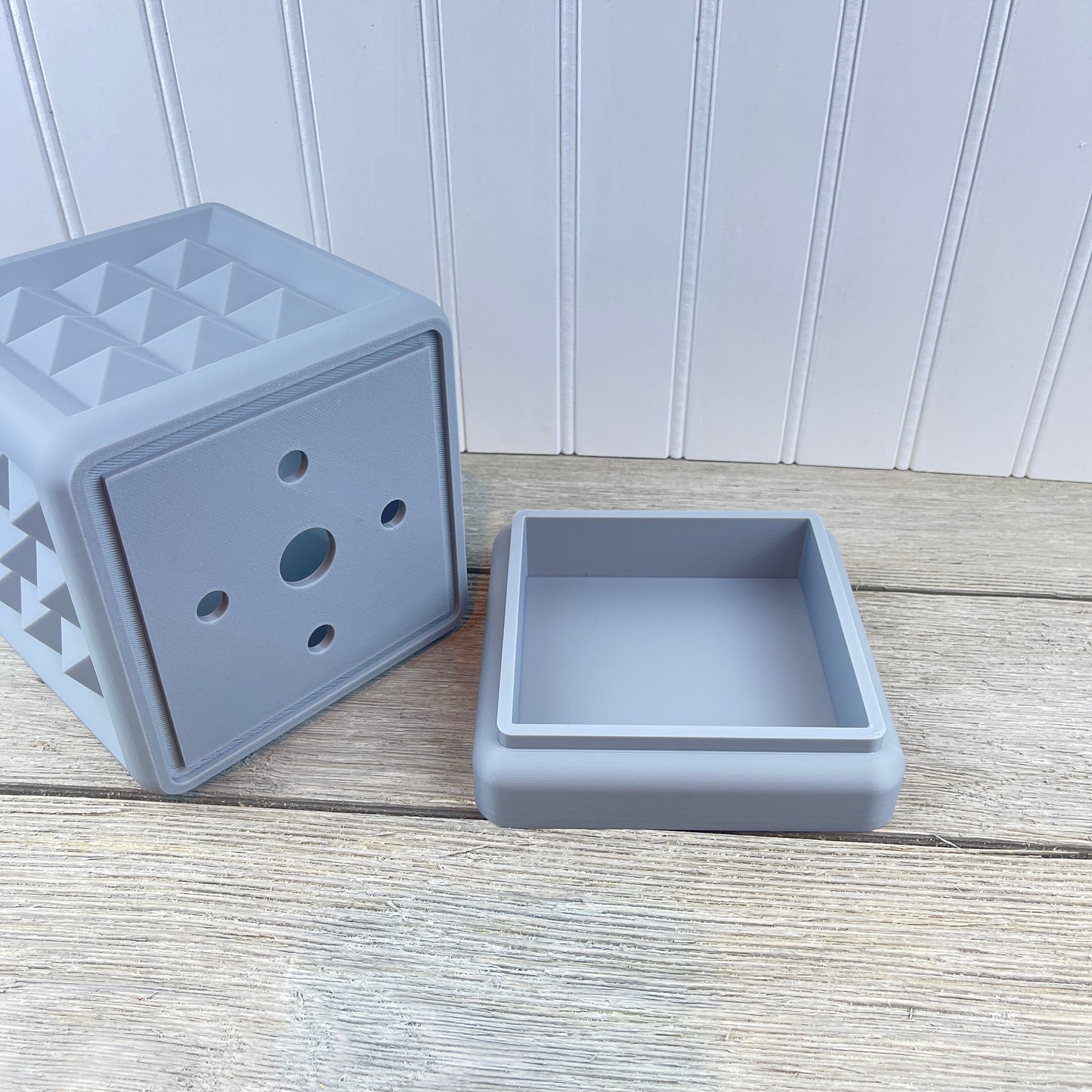 The Nova Square Planter Pot, Flower Pot, Planter with Tray