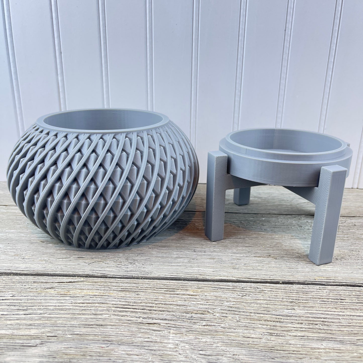 Indoor Flower Pot, The Kio Planter Pot, Flower Pot, Planter Tray and Stand, Plant Pot for Houseplants, Modern Home Decor, Eco-Friendly