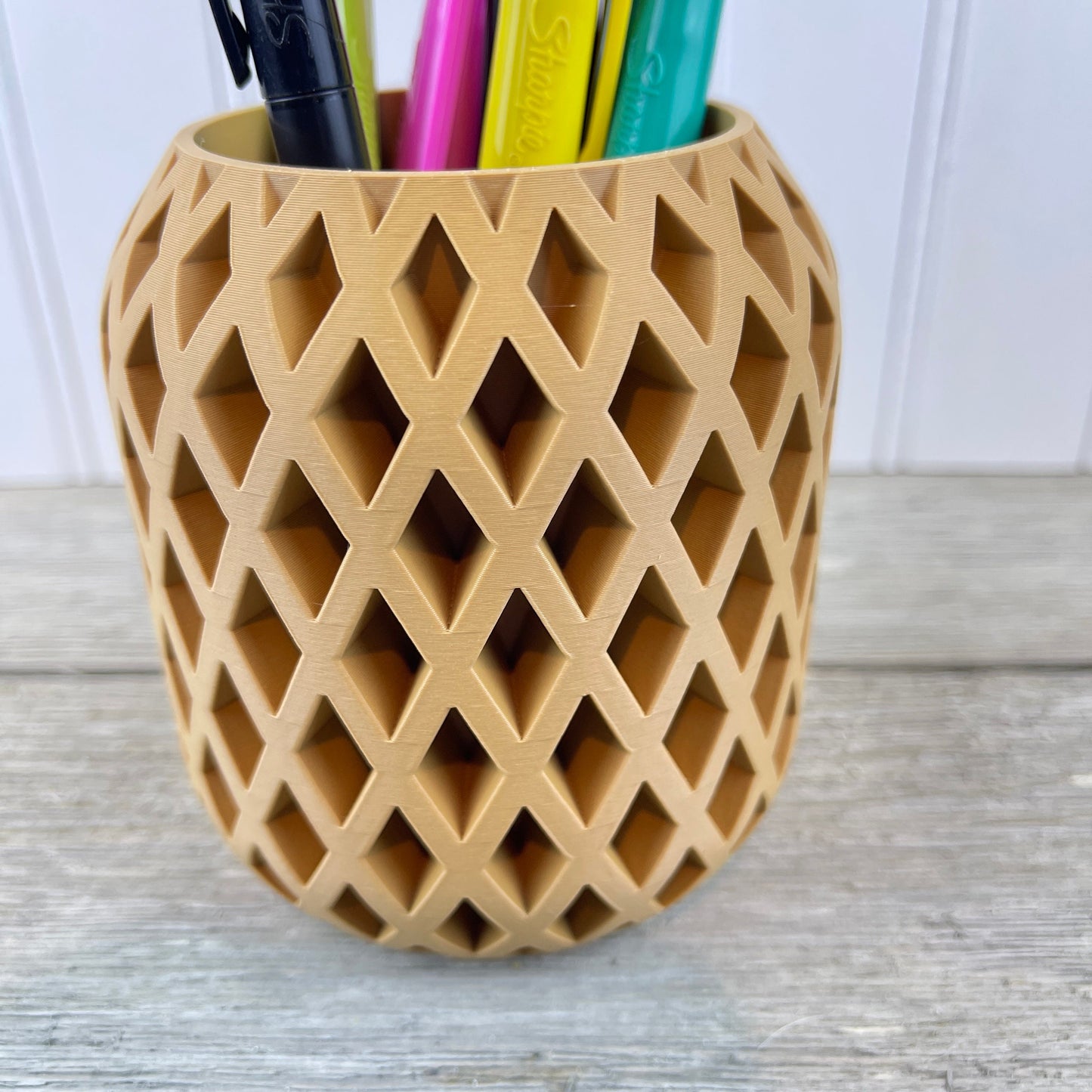 The Atila Pen Holder, Pencil Holder, Pen Cup, Desk Organizer