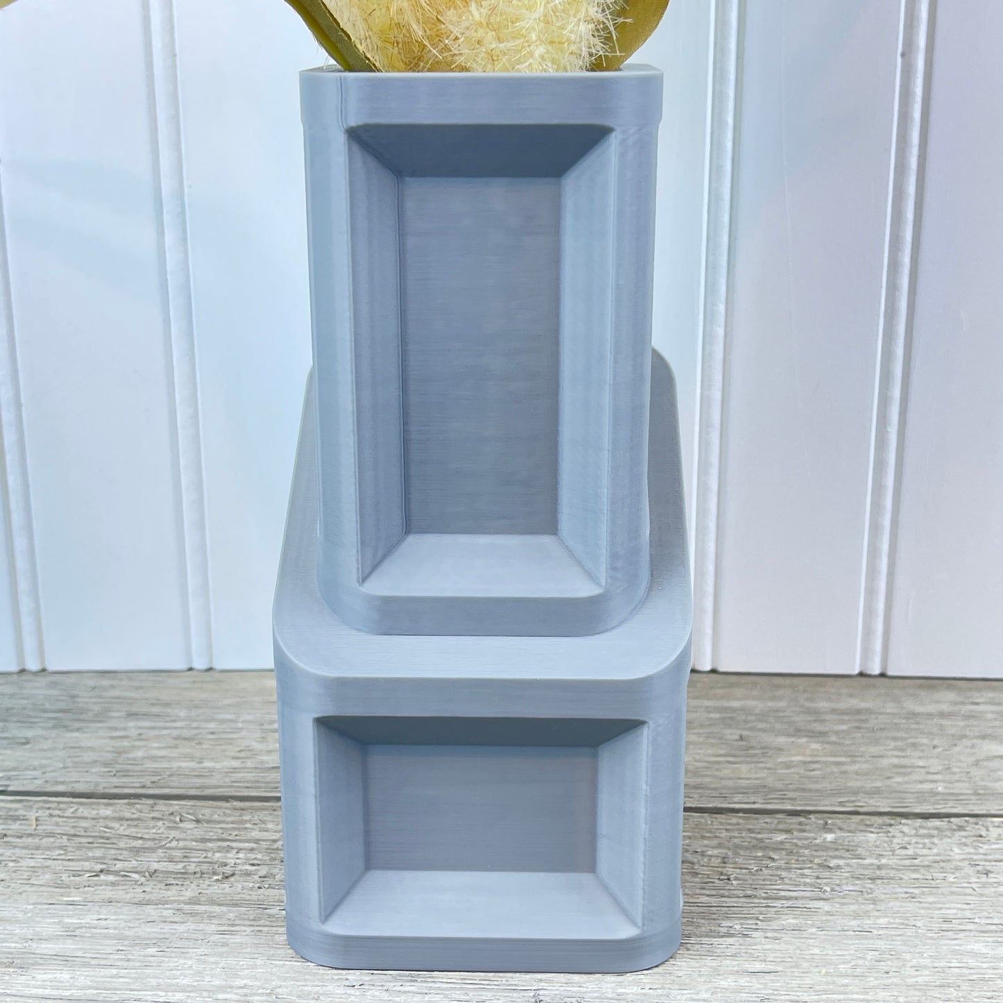 The Cano Vase, Flower Vase, Dried Flowers, Preserved Flowers, Architectural, 7”