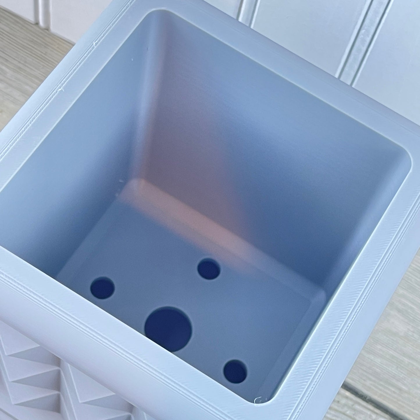 The Nova Square Planter Pot, Flower Pot, Planter with Tray